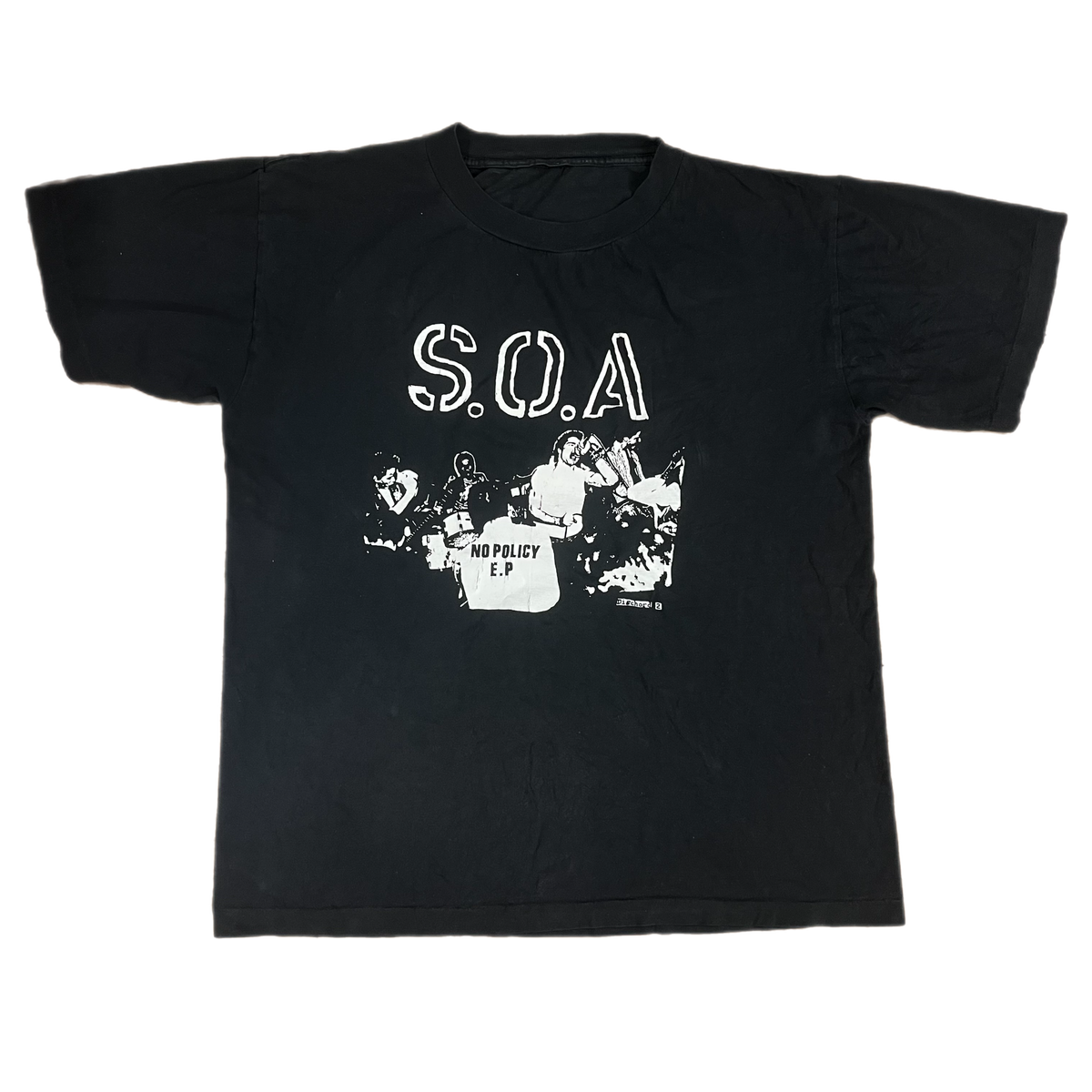 Vintage S.O.A. &quot;No Policy&quot; Fan Made T-Shirt