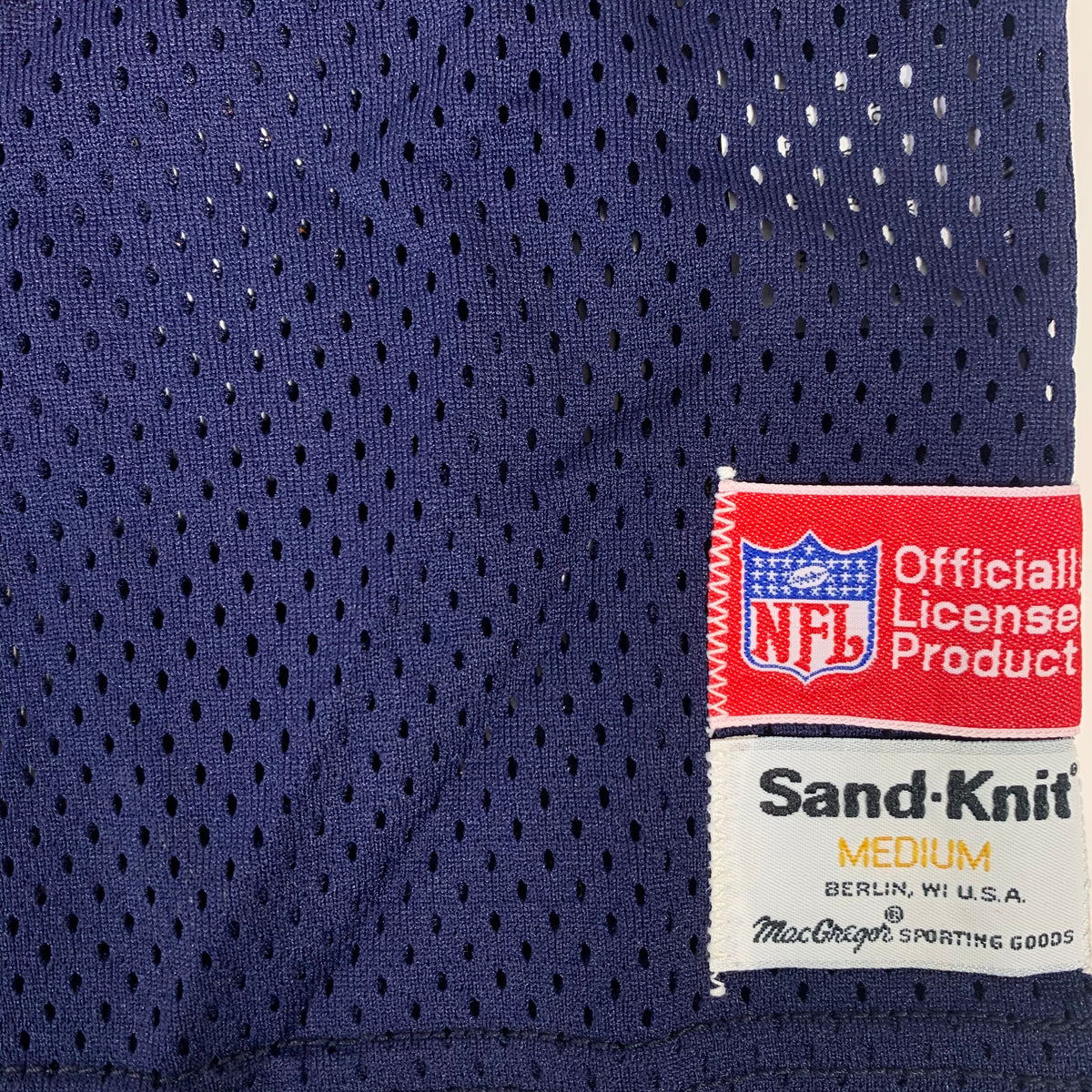 Vintage Sand-Knit &quot;Dan Hampton&quot; Chicago Bears Football Jersey