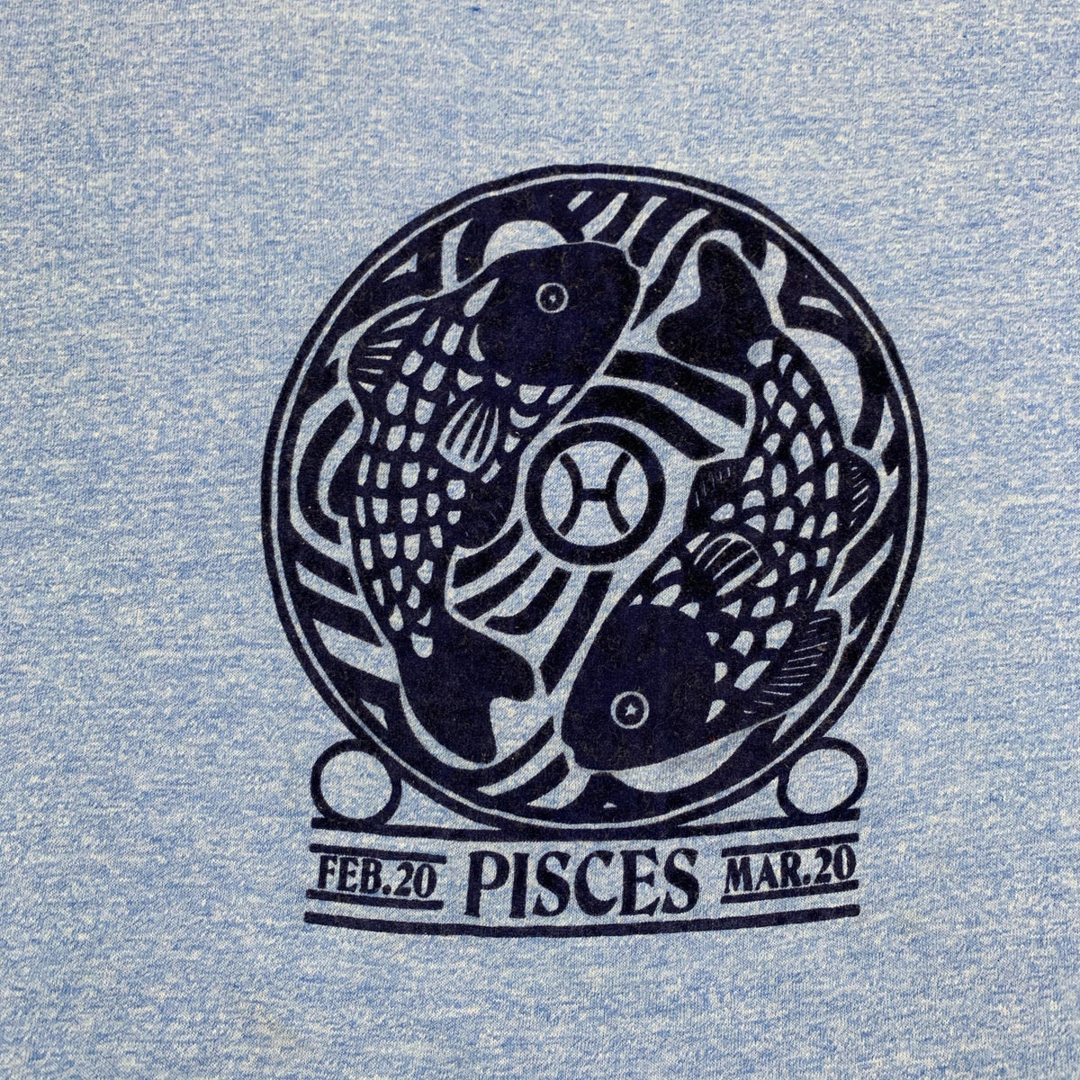 Vintage Pisces “Feb.20-Mar.20” Ringer Shirt - jointcustodydc