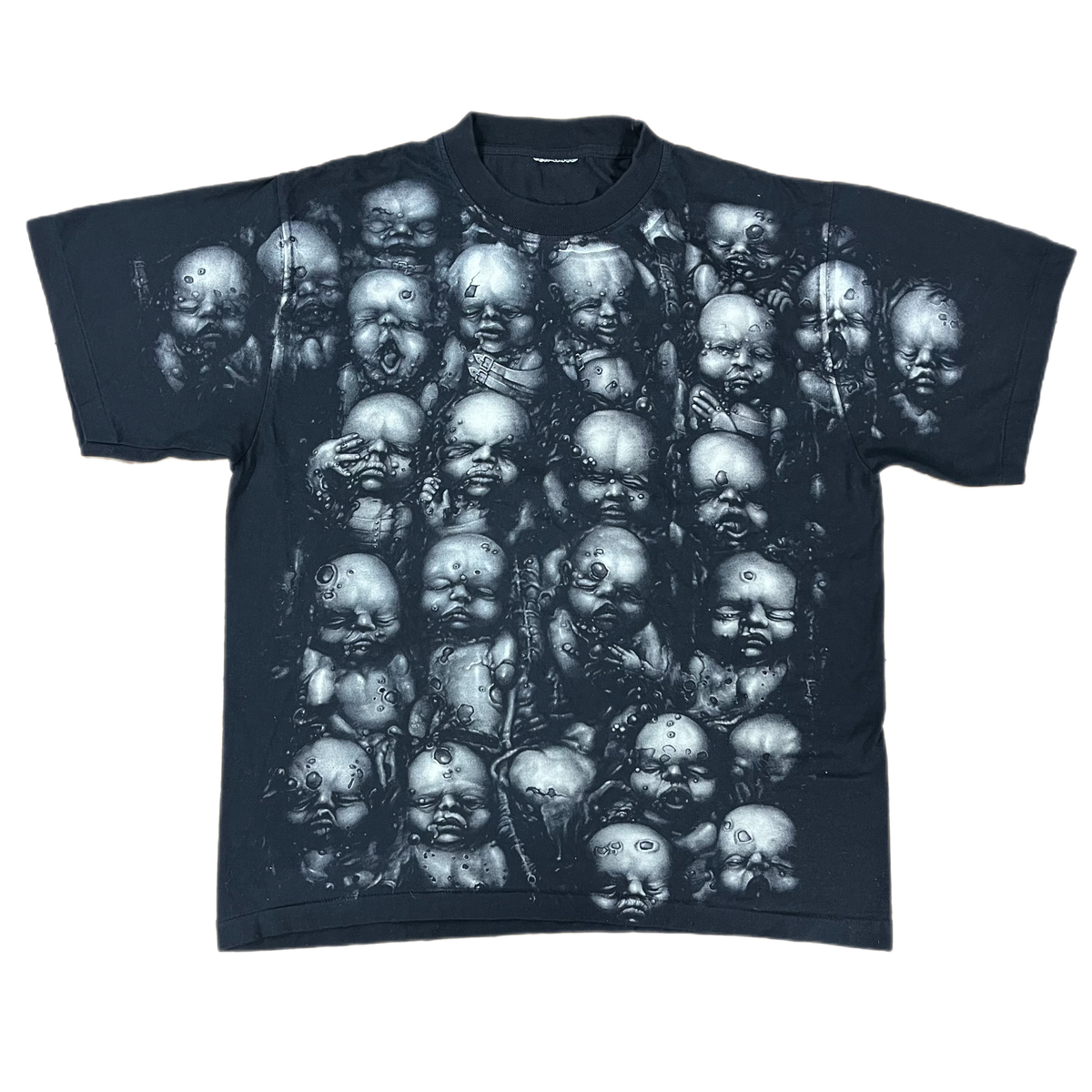 Vintage H.R. Giger &quot;Baby Landscape&quot; T-Shirt