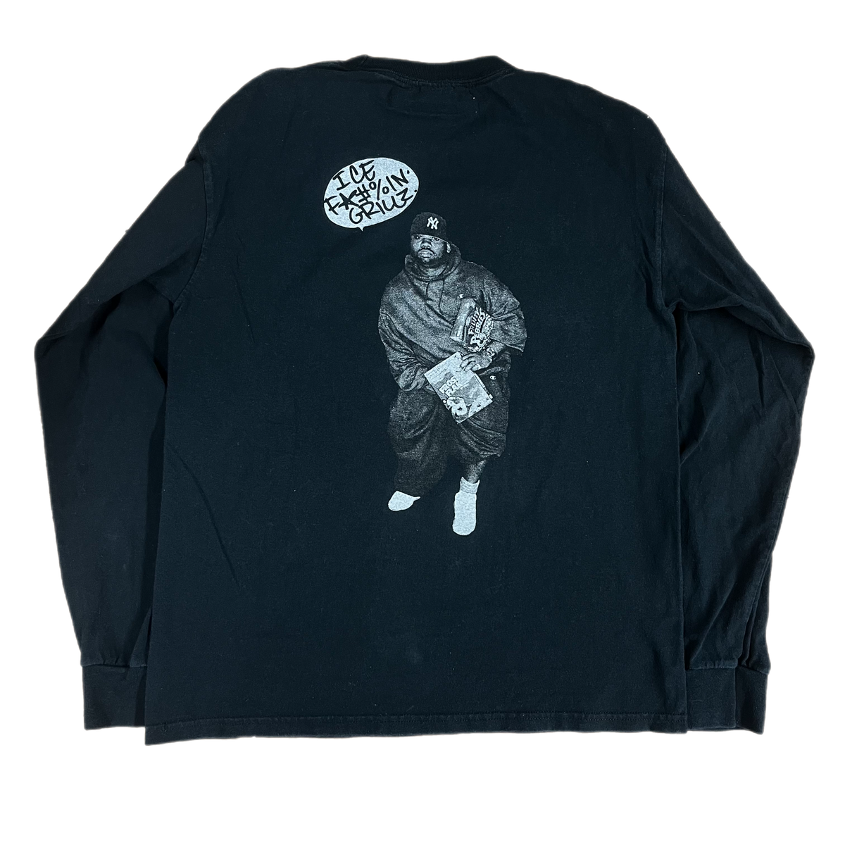Vintage Cold World &quot;Ice Grillz&quot; Lockin Out Long Sleeve Shirt