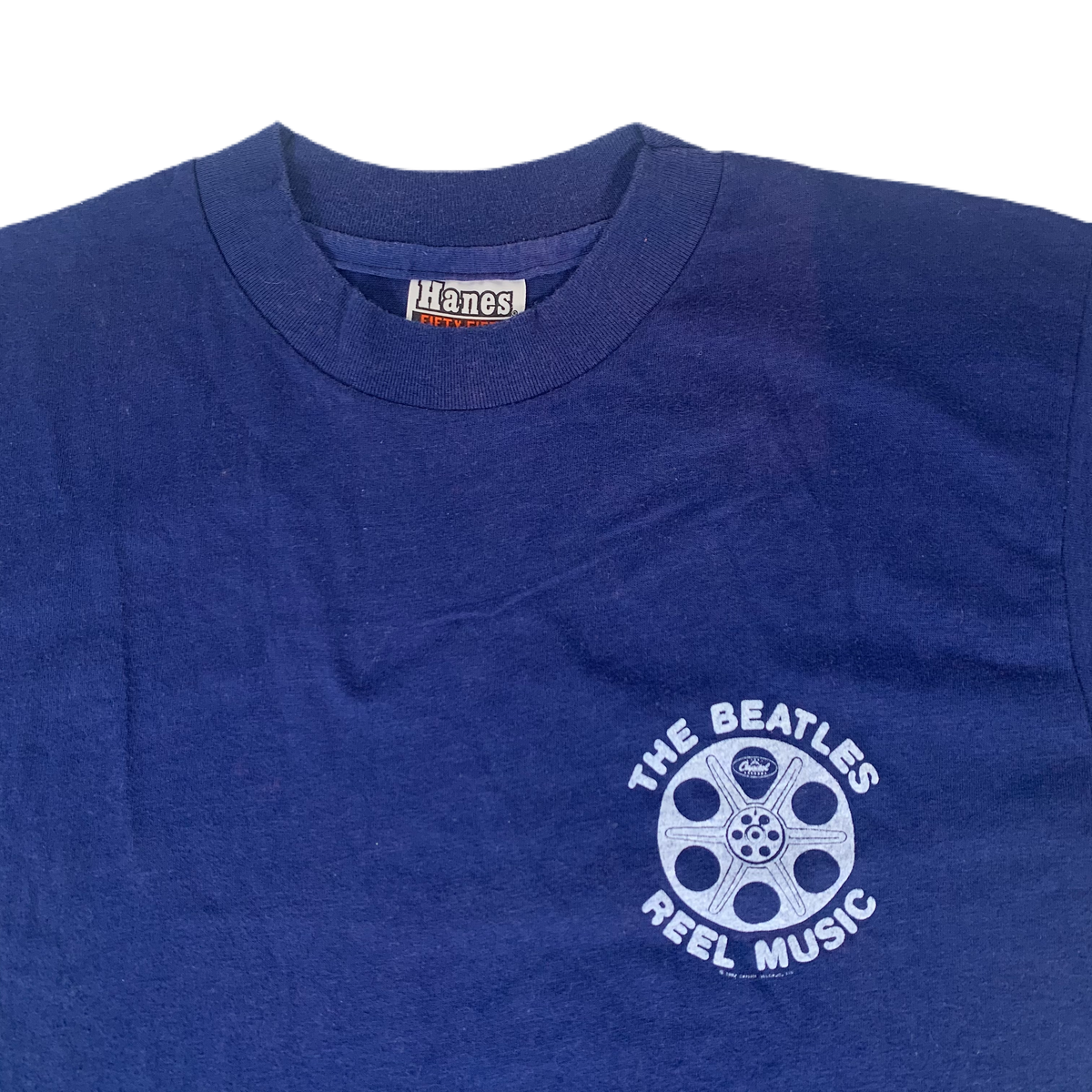 Vintage The Beatles Reel Music Capitol Records T-Shirt