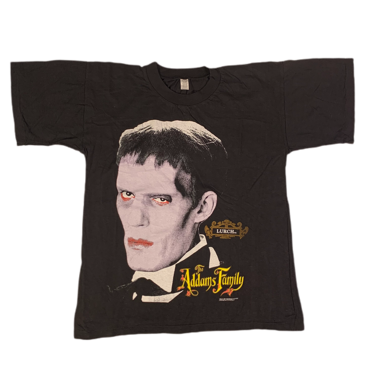Vintage The Addams Family &quot;Lurch&quot; Paramount Pictures Promotional T-Shirt