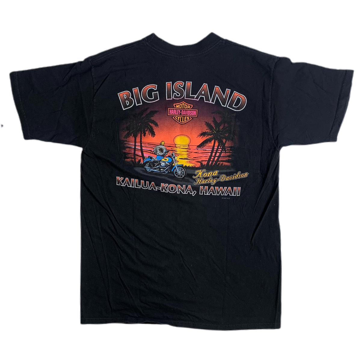 Vintage Harley-Davidson Hawaii &quot;Big Island&quot; T-Shirt