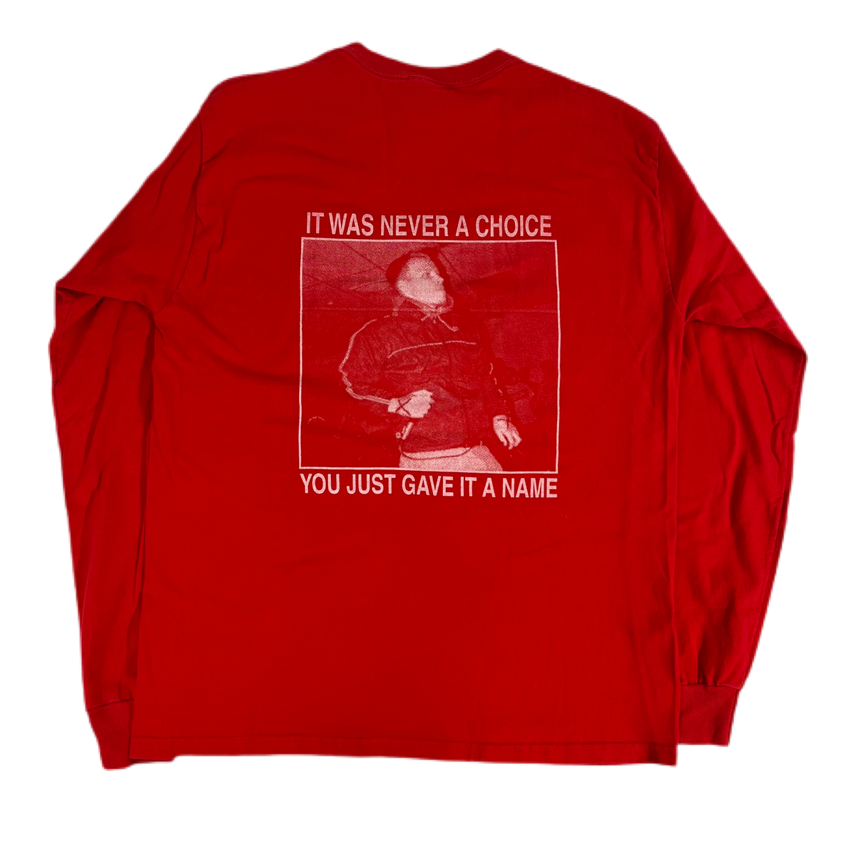 Vintage Breakthrough &quot;N.C. Straight Edge&quot; Long Sleeve Shirt