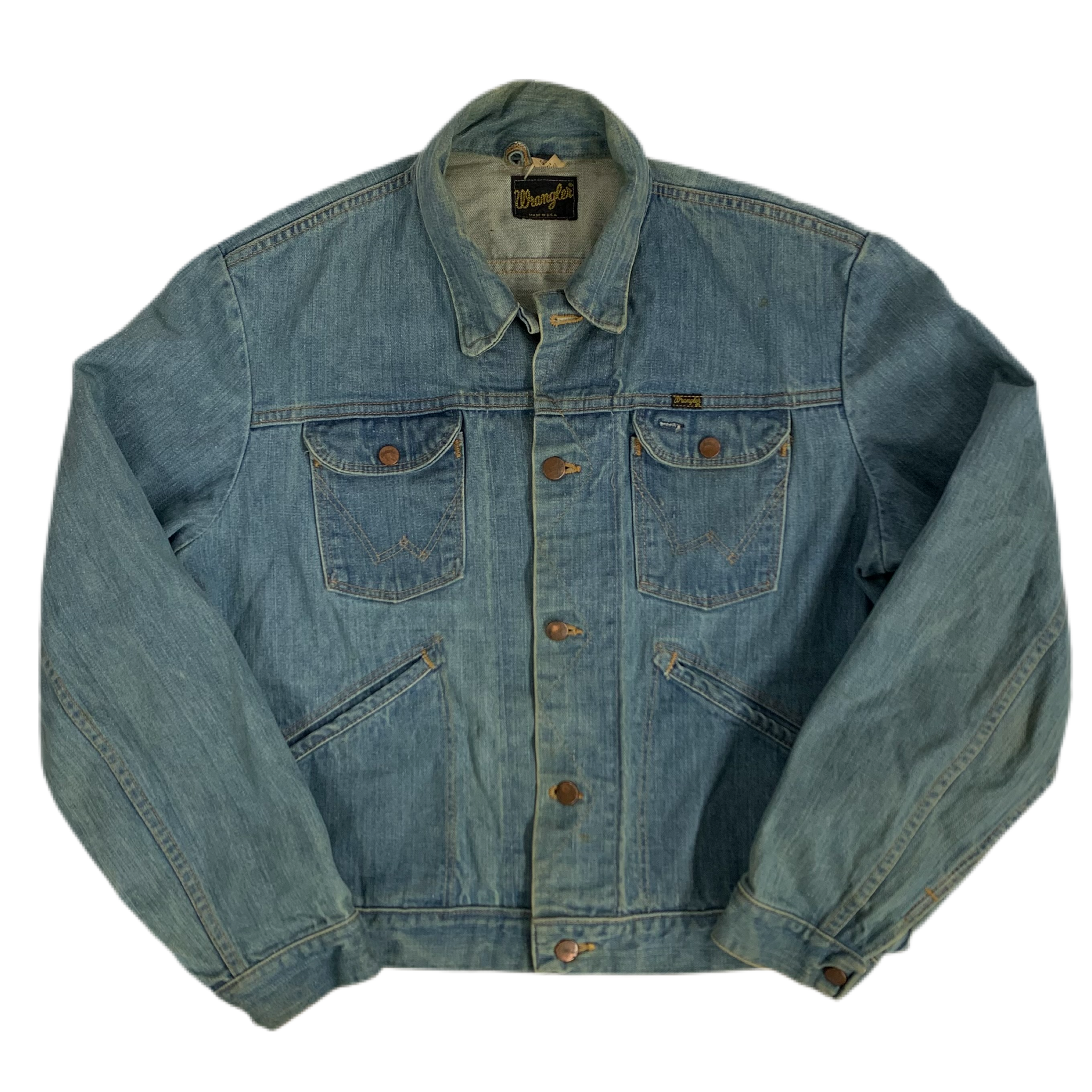 Vintage wrangler shop jacket