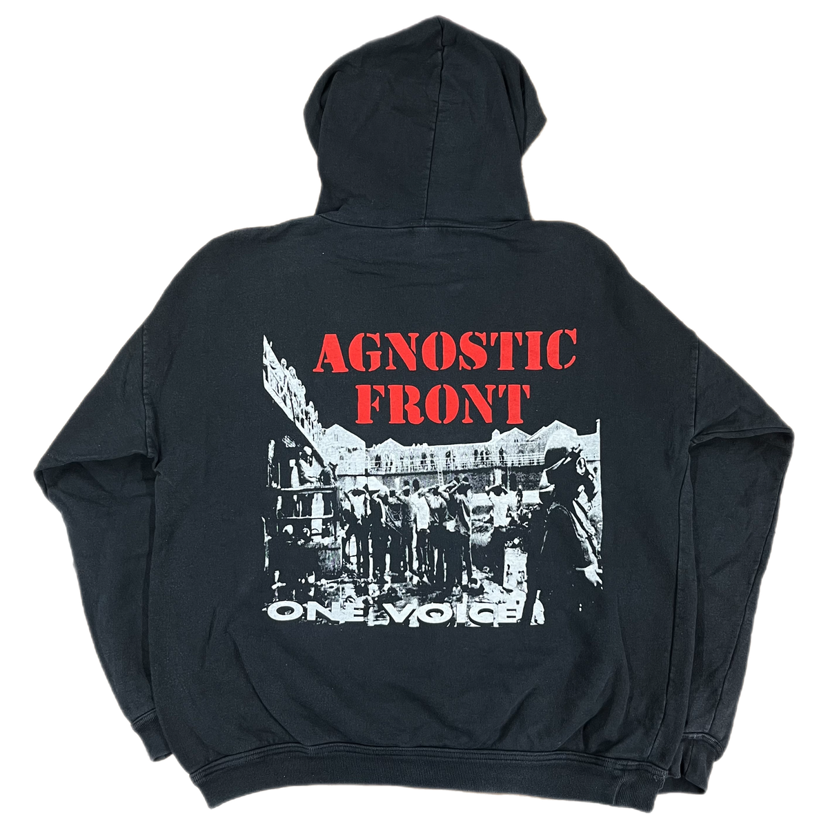 Vintage Agnostic Front &quot;One Voice!&quot; European Tour Sweatshirt