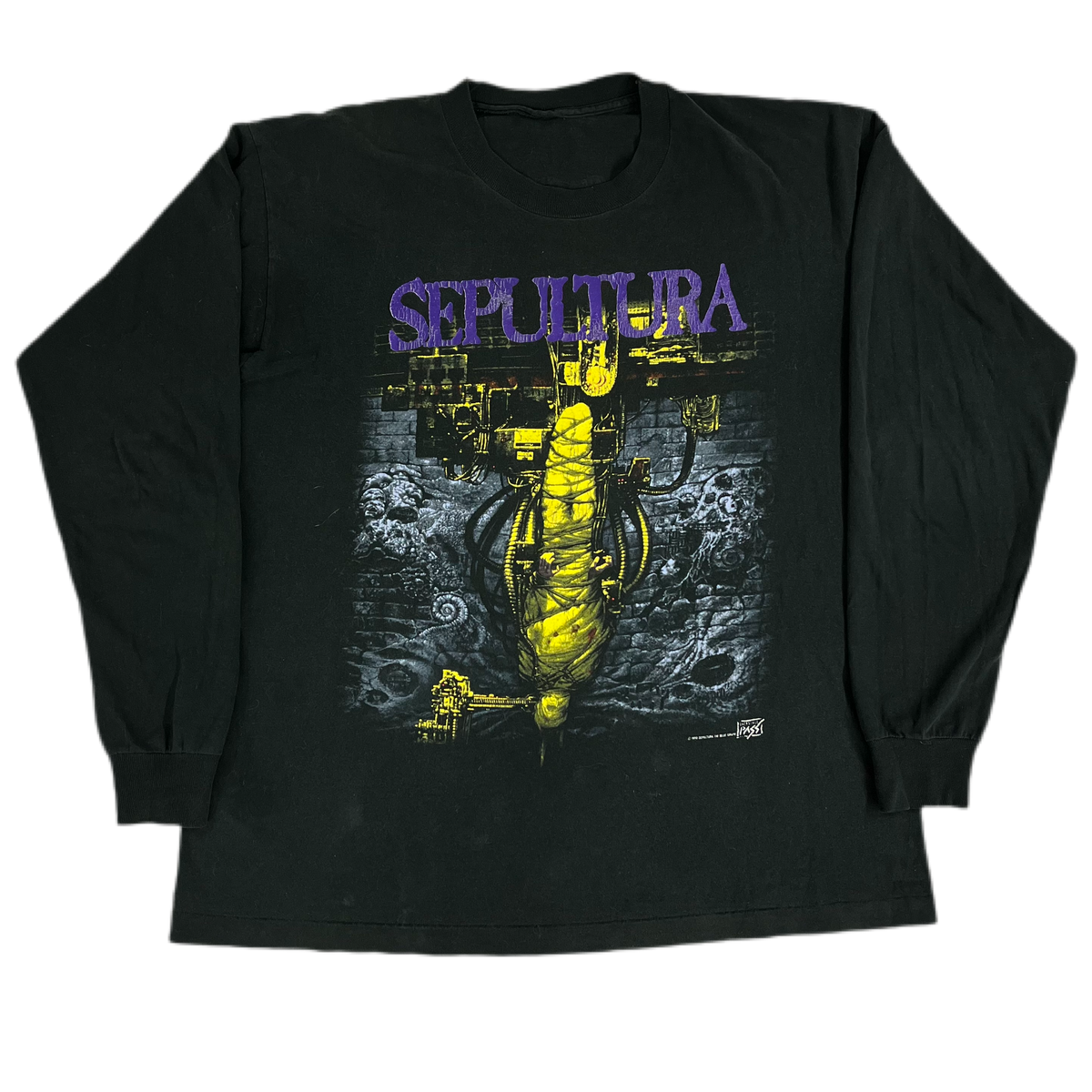 Vintage Sepultura &quot;Chaos A.D.&quot; Long Sleeve Shirt