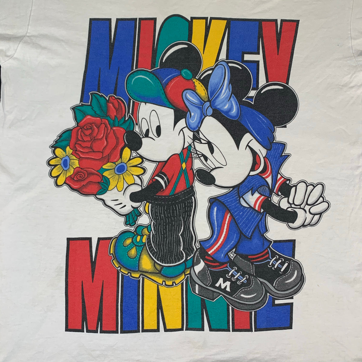 Vintage Mickey Mouse By Jerry Leigh &quot;Disney&quot; T-Shirt