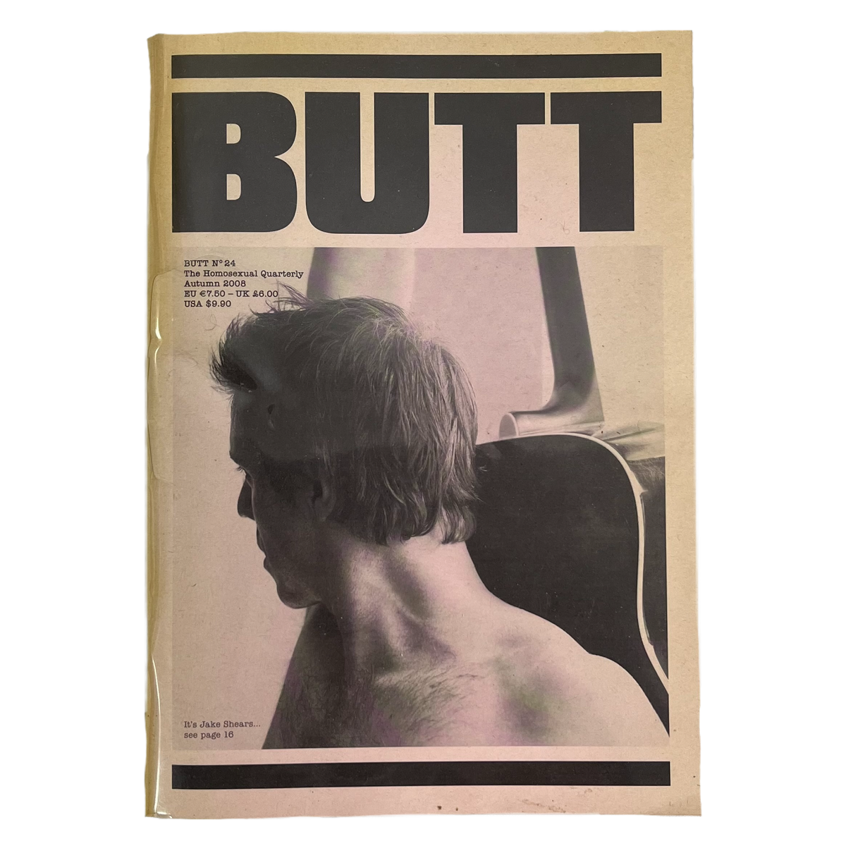 Vintage BUTT Magazine &quot;Autumn 2008&quot; Issue No. 24