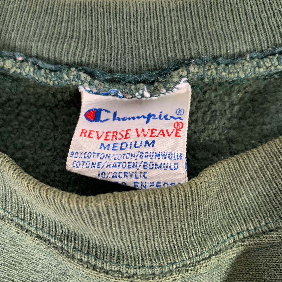 Vintage Champion Reverse Weave &quot;Forest Green&quot; Crewneck Sweatshirt