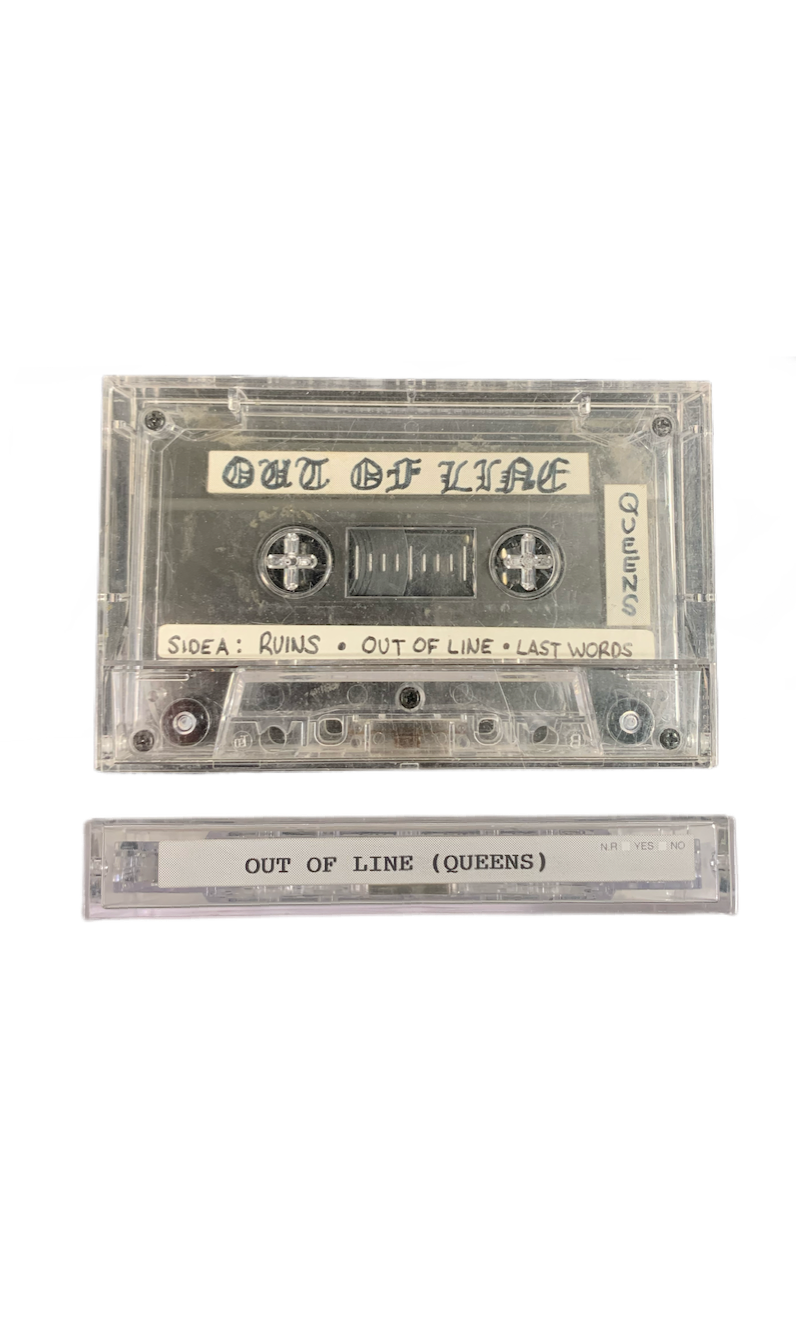 Vintage Out Of Line Queens “NYHC” Demo Tape - jointcustodydc