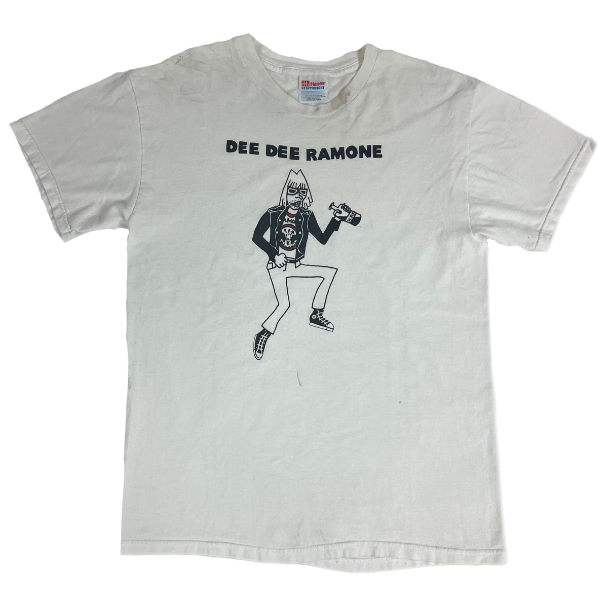 Vintage Dee Dee Ramone &quot;Drawing&quot; T-Shirt