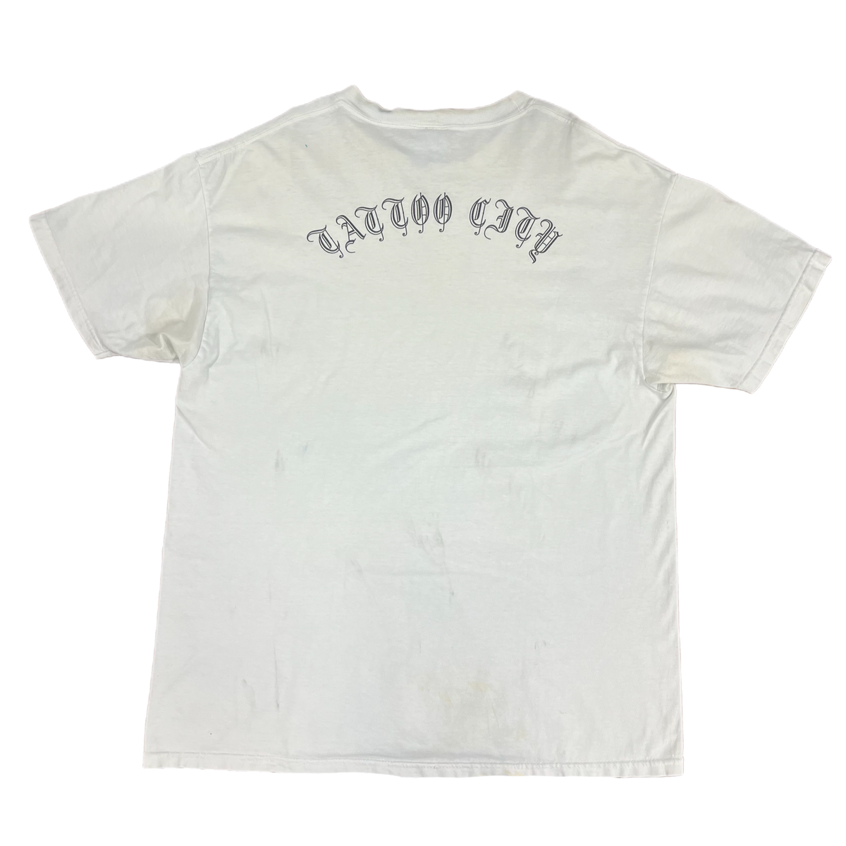 Vintage Tim Lehi &quot;Ed Hardy&#39;s Tattoo City&quot; San Francisco T-Shirt