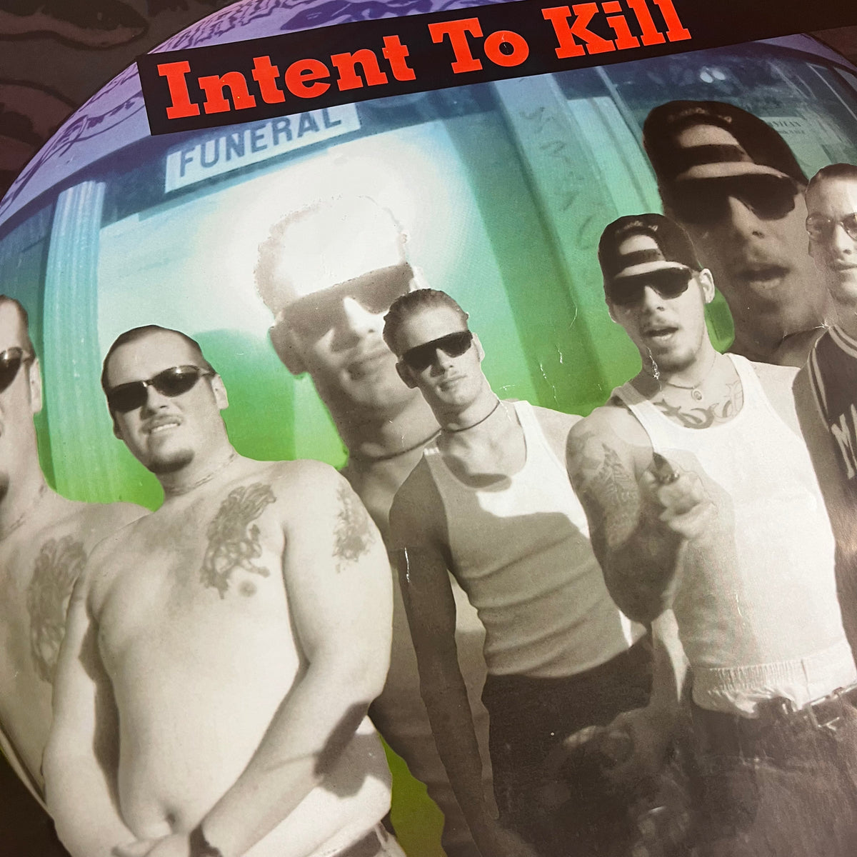 Vintage Next Step Up &quot;Intent To Kill&quot; East Coast Assault Promotional Poster