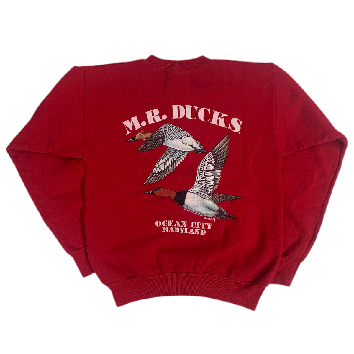Vintage M.R. Ducks &quot;Ocean City, MD&quot; Crewneck Sweatshirt
