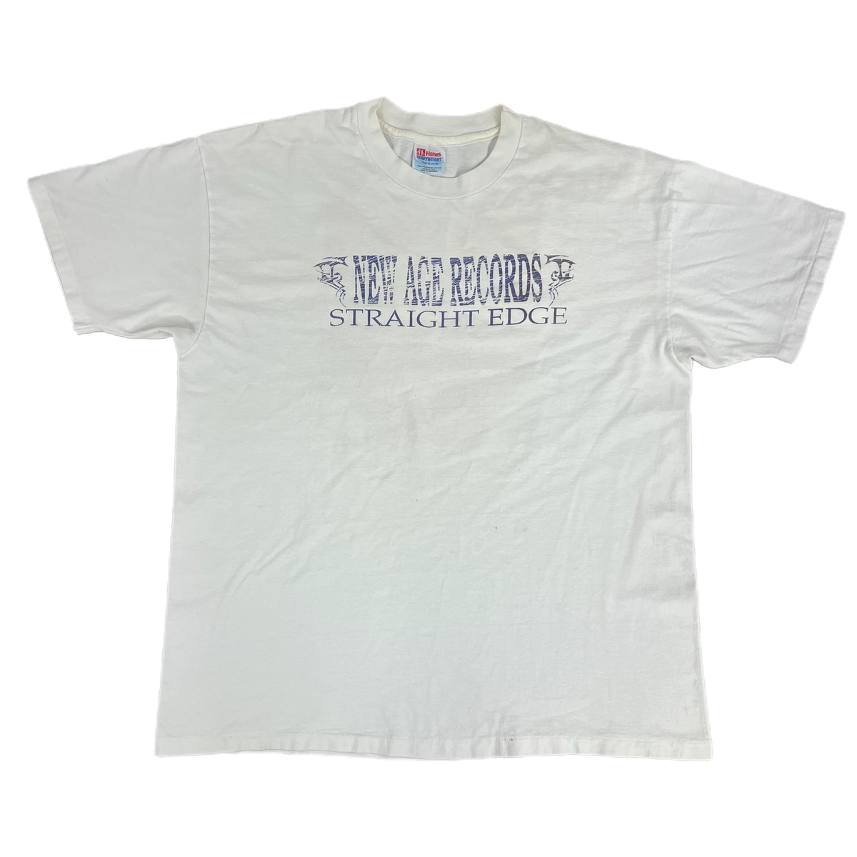 Vintage New Age Records &quot;Straight Edge&quot; T-Shirt