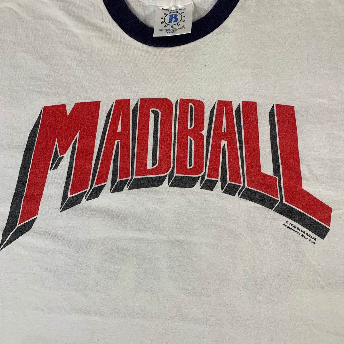 Vintage Madball &quot;HARDCORE LIVES&quot; Ringer Shirt