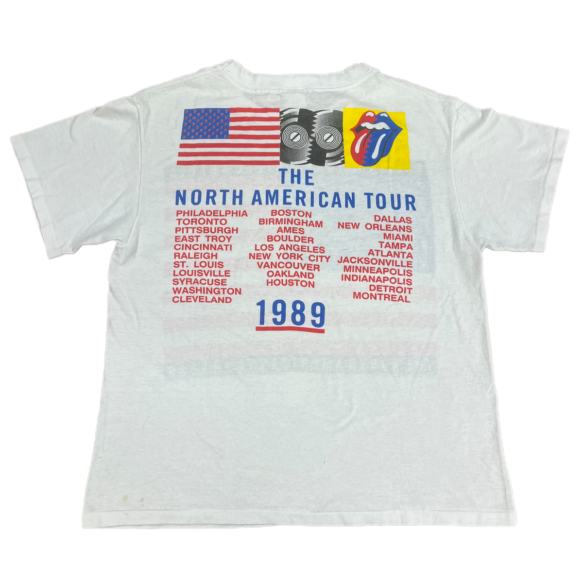 Vintage Rolling Stones &quot;Steel Wheels&quot; North America Tour T-Shirt