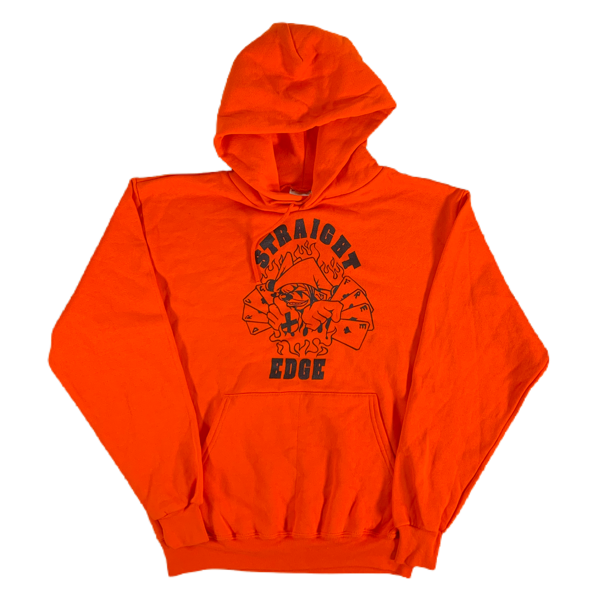 Vintage Straight Edge &quot;Drug Free&quot; Pullover Sweatshirt