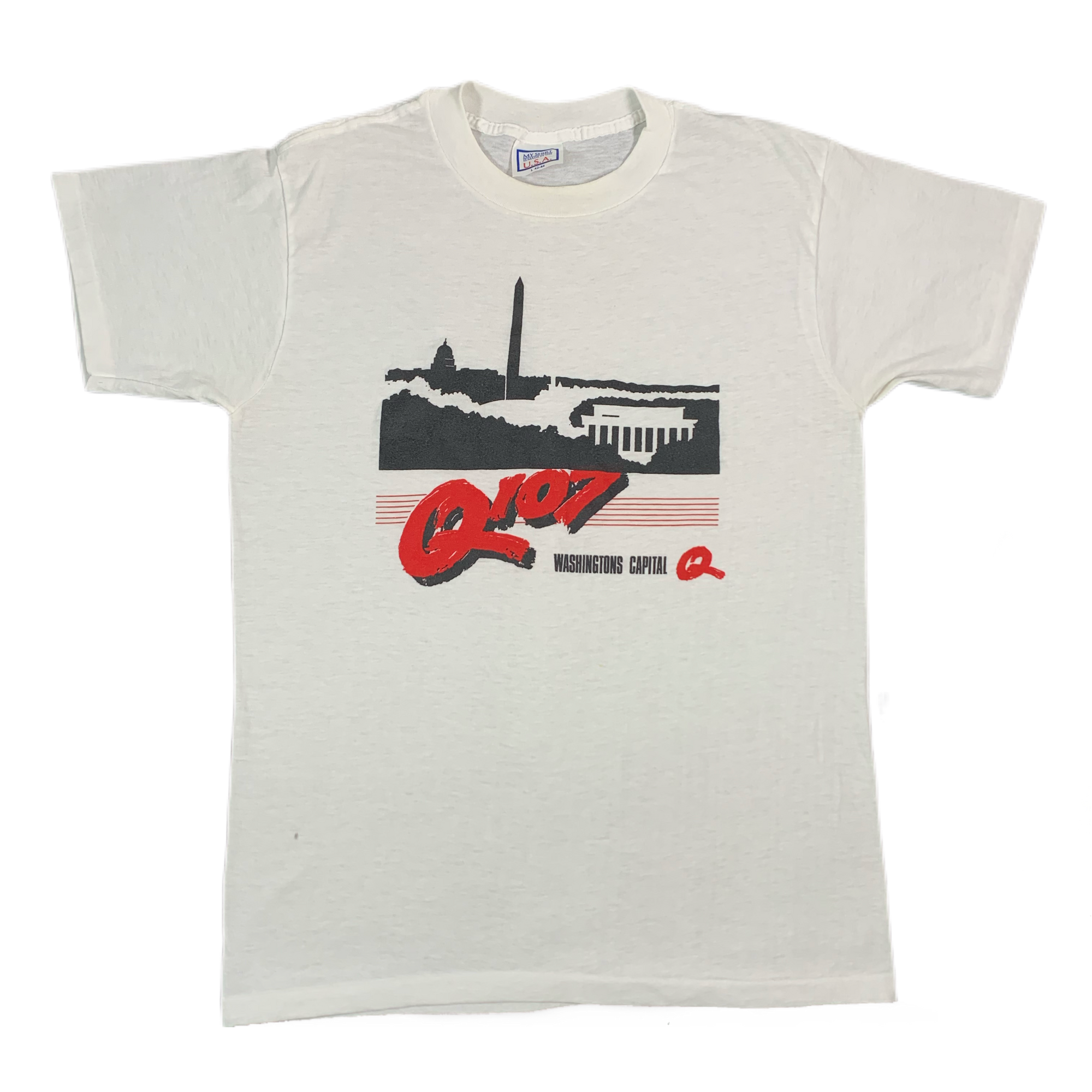 Vintage Washington DC “Q107” T-Shirt - jointcustodydc