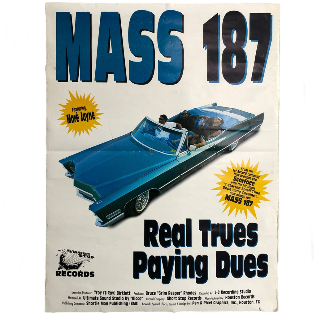 mass187 real trues paying 未開封 - 洋楽