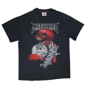 希少 XL METALLICA PUSHEAD Tour 2004 Tシャツ 希少 XL METALLICA PUSHEAD Tour 2004 Tシャツ