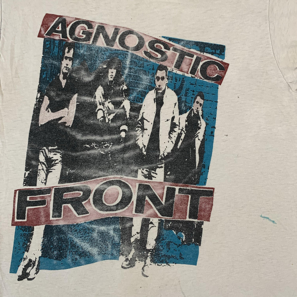 Vintage Agnostic Front &quot;Group Photo&quot; T-Shirt - jointcustodydc