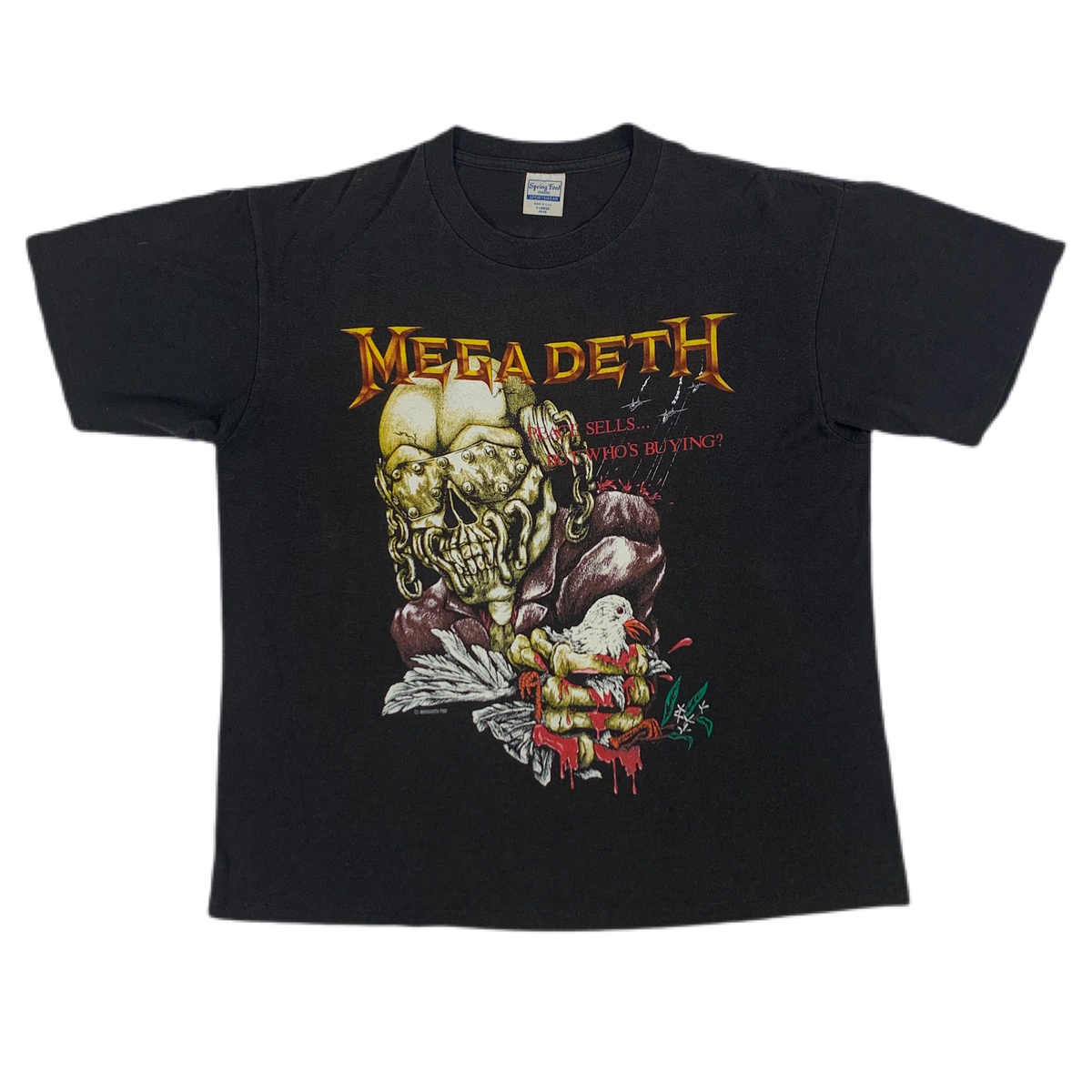 Vintage Megadeth &quot;Peace Sells... But Who&#39;s Buying?&quot; T-Shirt