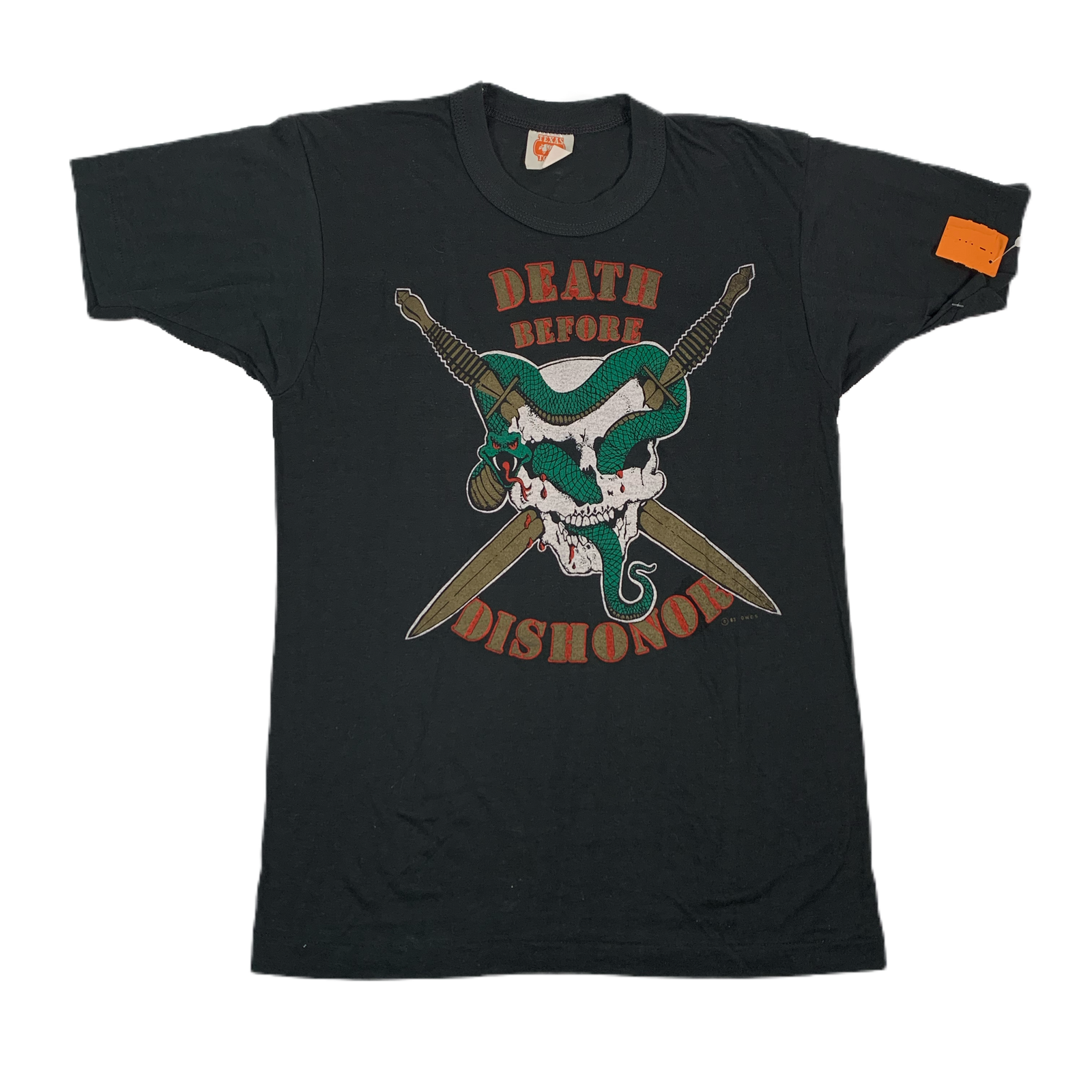 Vintage Death Before Dishonor “‘83” T-Shirt - jointcustodydc