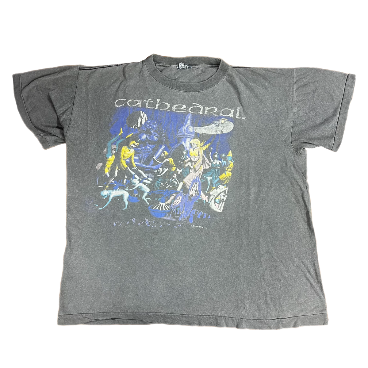 Vintage Cathedral Forest Of Equilibrium Earache Records T Shirt vintage-cathedral-forest-of-equilibrium-earache-records-t-shirt