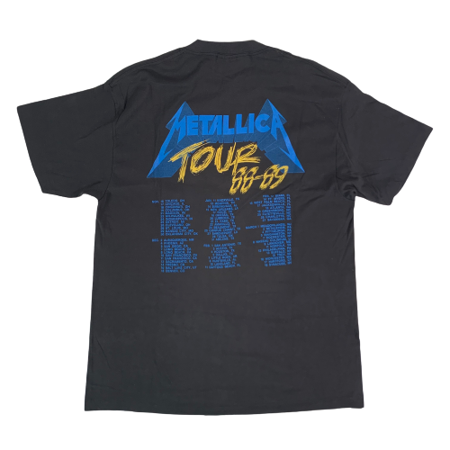 Vintage Metallica &quot;...And Justice For All&quot; 1988-1989 Tour T-Shirt