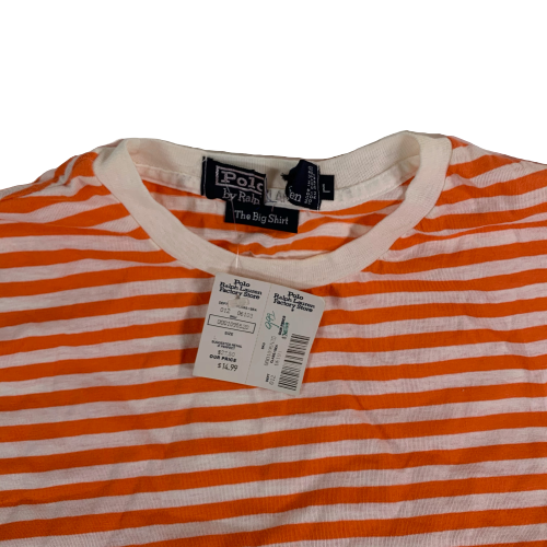 Vintage Ralph Lauren Striped &quot;The Big Shirt&quot; T-Shirt
