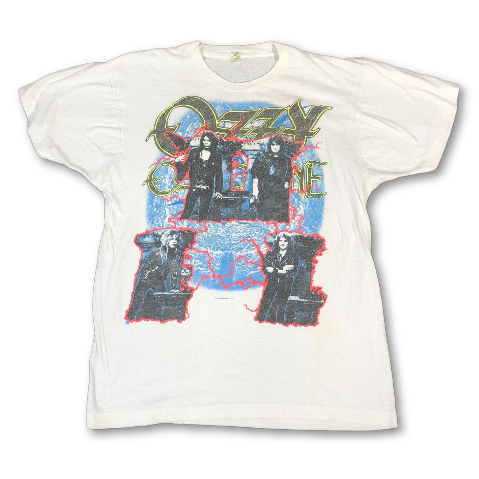 Vintage Ozzy Ozbourne "No Rest For The Wicked Tour '88-89" T-Shirt - jointcustodydc