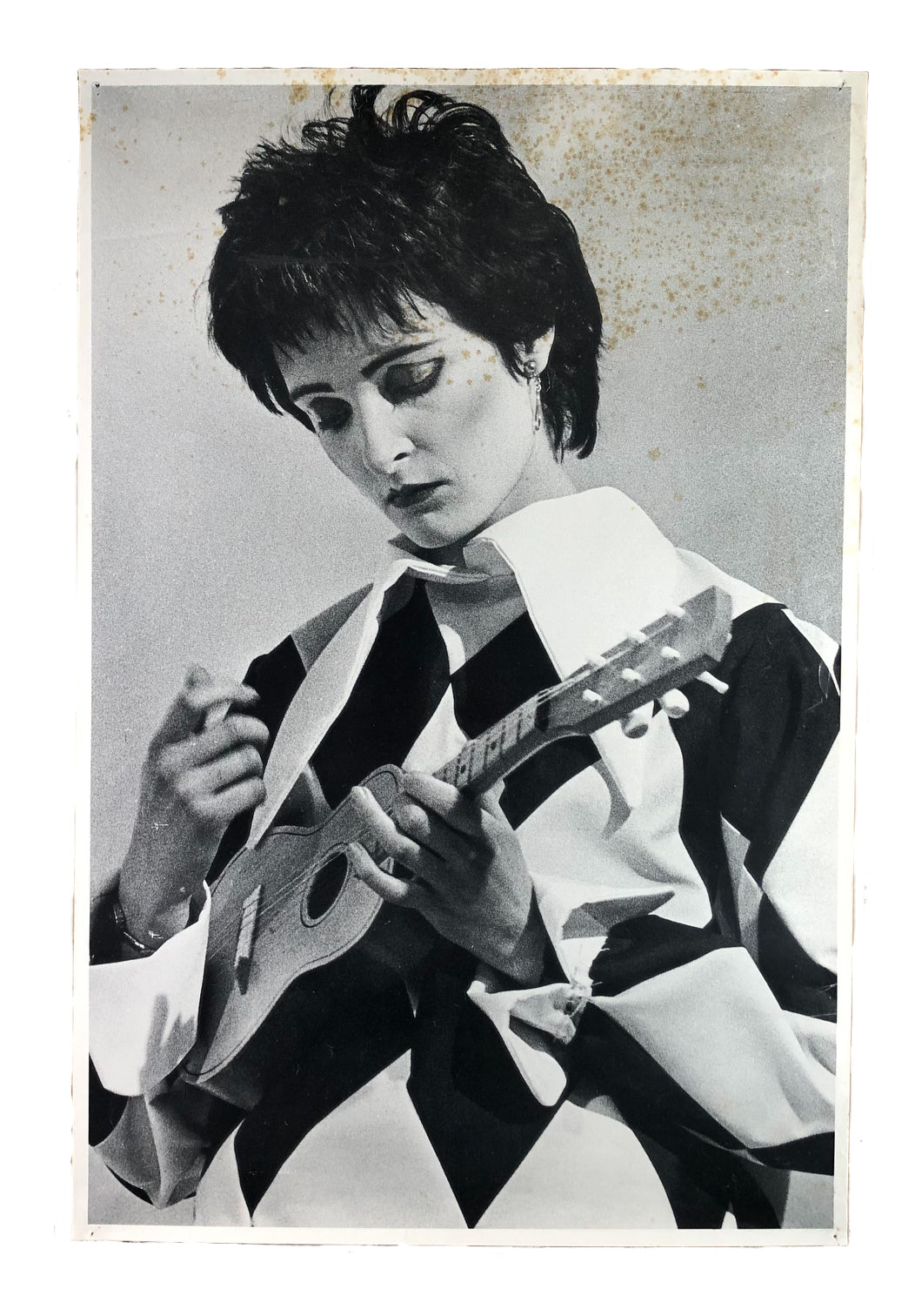 Vintage Siouxsie Sioux &quot;With Guitar&quot; Poster