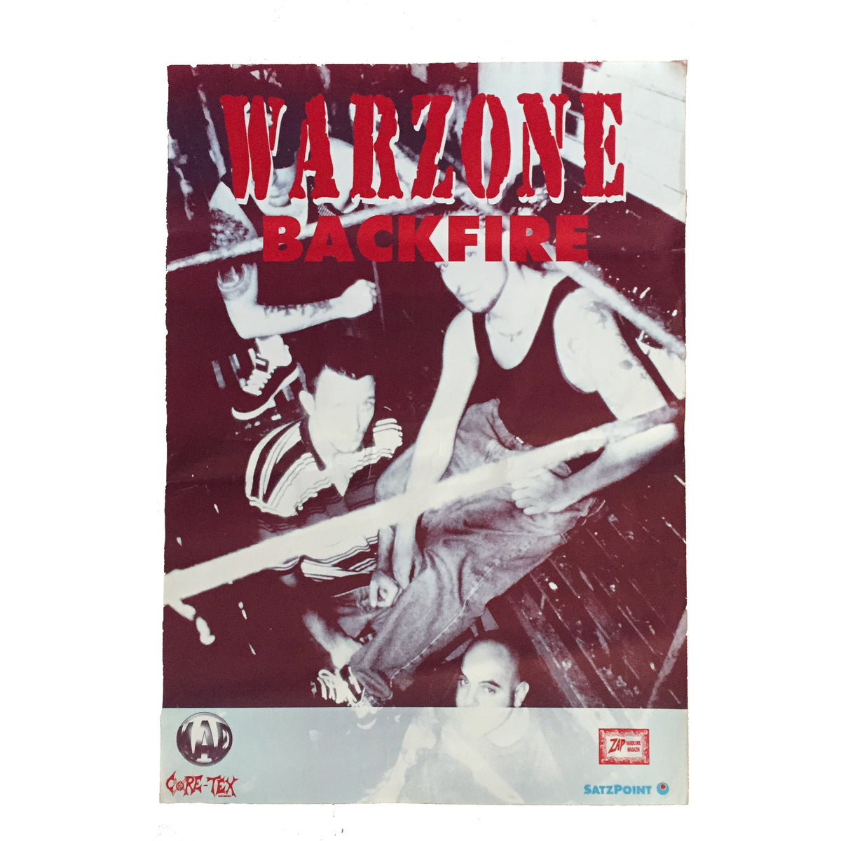 Vintage WarZone &quot;European Tour&quot; Poster